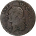 France, Louis XVI, Sol, 1790, Bordeaux, Copper, VF(20-25), Gadoury:350, KM:578.8