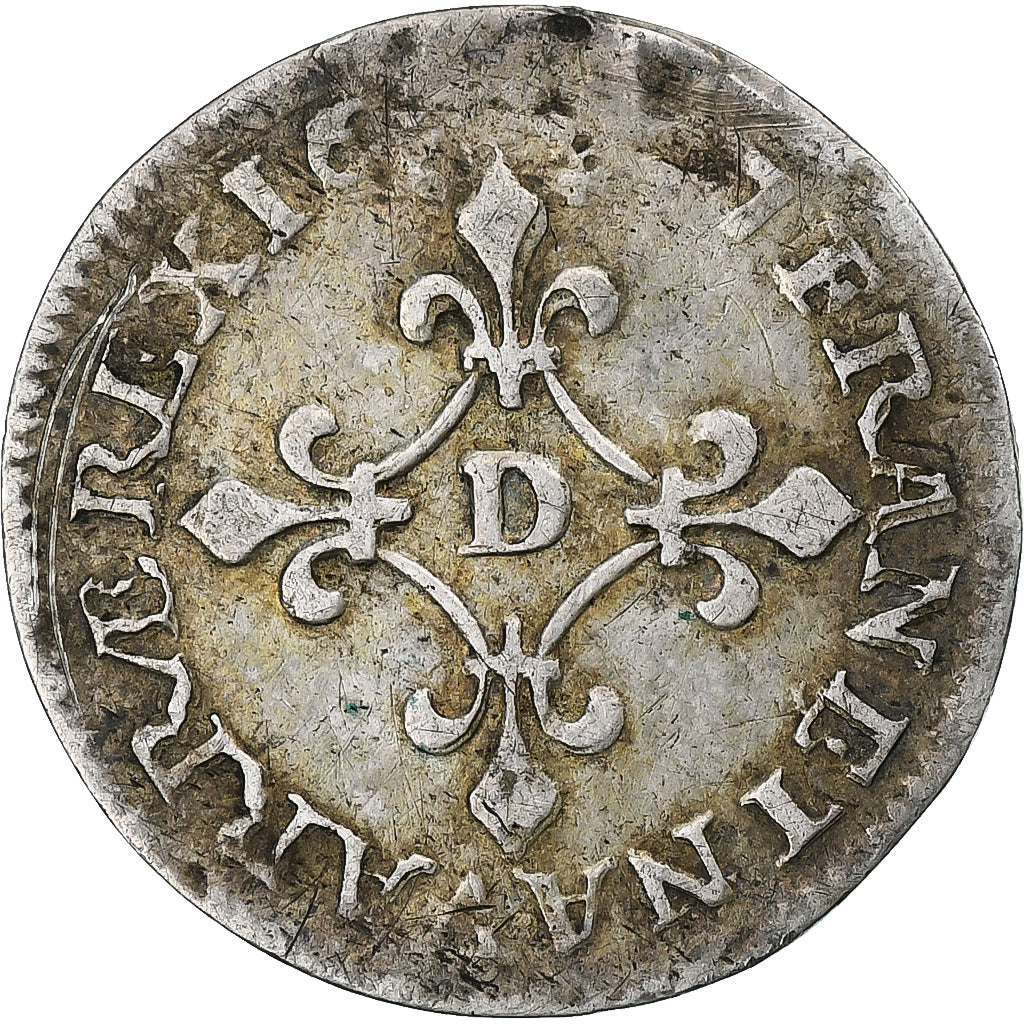 France, Louis XIV, 4 Sols des Traitants, 1677, Vimy, Argent, TB+, Gadoury:103