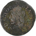 France, Louis XIII, Double Tournois, 164[?], Copper, VF(20-25), Gadoury:12