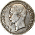 Moneda, Francia, Napoleon III, Napoléon III, 5 Francs, 1856, Paris, BC+, Plata