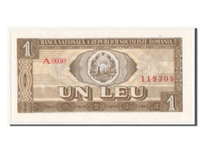 Romania, 1 Leu, 1966, KM #91a, UNC(63), A0030