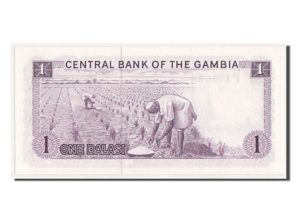 Banknote, Gambia, 1 Dalasi, UNC(64)