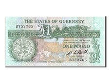 Guernsey, 1 Pound, KM #48a, UNC(63), B753765