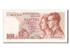 Belgium, 50 Francs, 1966, UNC(63)