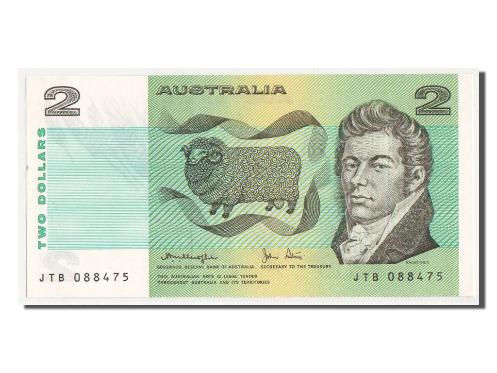 Australia, 2 Dollars, UNC(63)