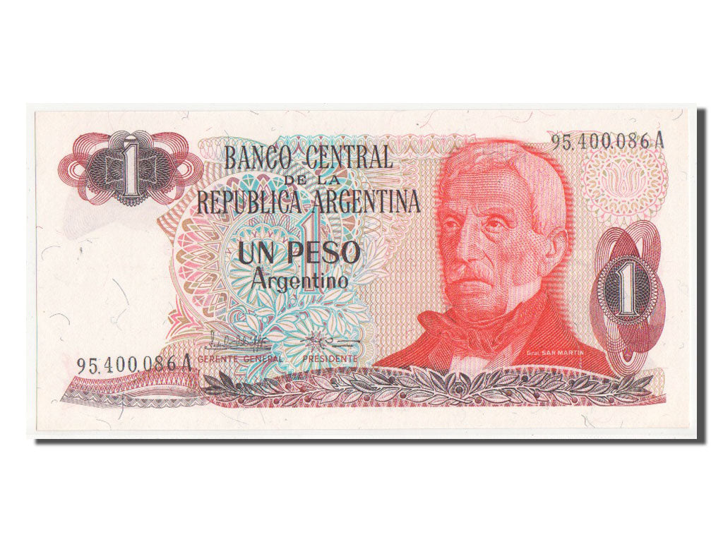 Argentina, 1 Peso Argentino, KM #311a, UNC(63), 95.400.086A