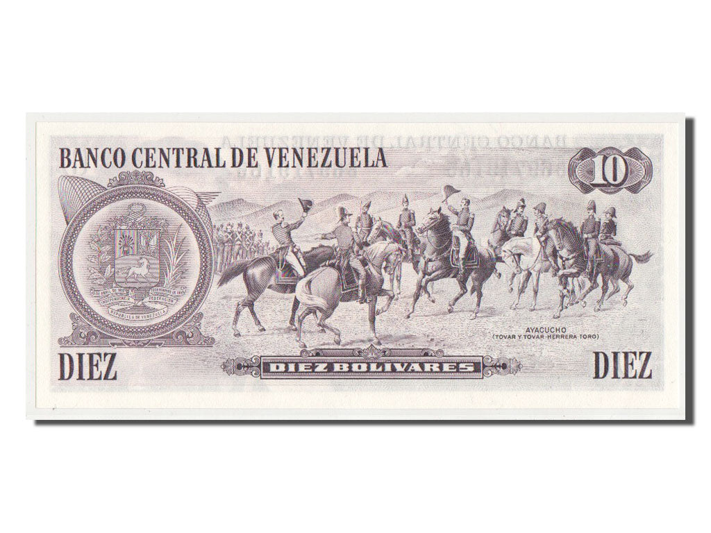 Venezuela, 10 Bolívares, 1981, KM #60a, UNC(64), B69719165