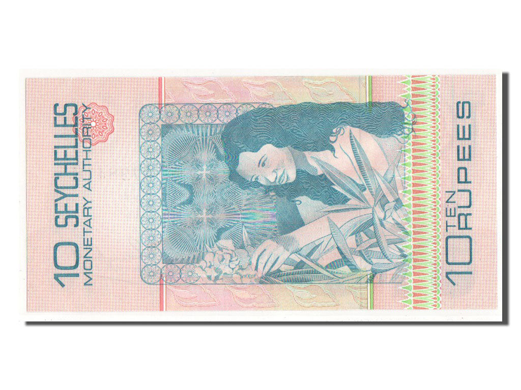 Seychelles, 10 Rupees, KM #23a, UNC(63), A738418