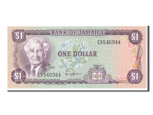 Jamaica, 1 Dollar, KM #64a, UNC(63), EX540944