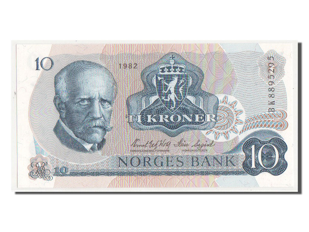 Norway, 10 Kroner, 1982, UNC(64), BK8895295