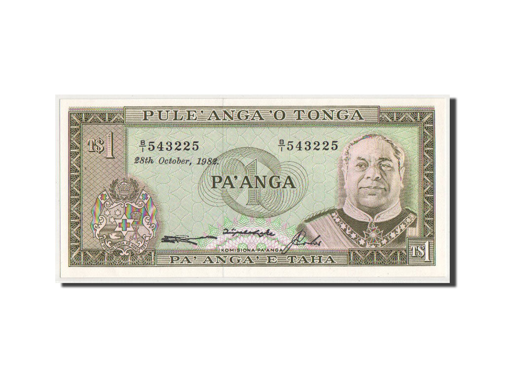 Billete, 1 Pa'anga, 1982, Tonga, SC