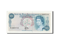 Isle of Man, 50 New Pence, UNC(64), C505719