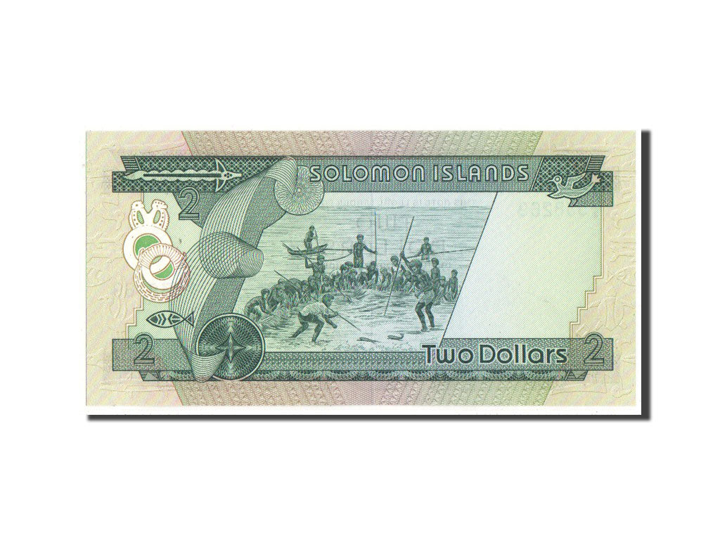 Solomon Islands, 2 Dollars, KM #5a, UNC(64), A/2538269