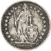 SWITZERLAND, 1/2 Franc, 1916, Bern, KM #23, EF(40-45), Silver, 18.2, 2.53