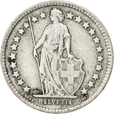 Suisse, Confédération helvétique, 1/2 Franc, 1943 B, Berne, KM 23