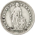 SWITZERLAND, 1/2 Franc, 1943, Bern, KM #23, EF(40-45), Silver, 18.2, 2.46