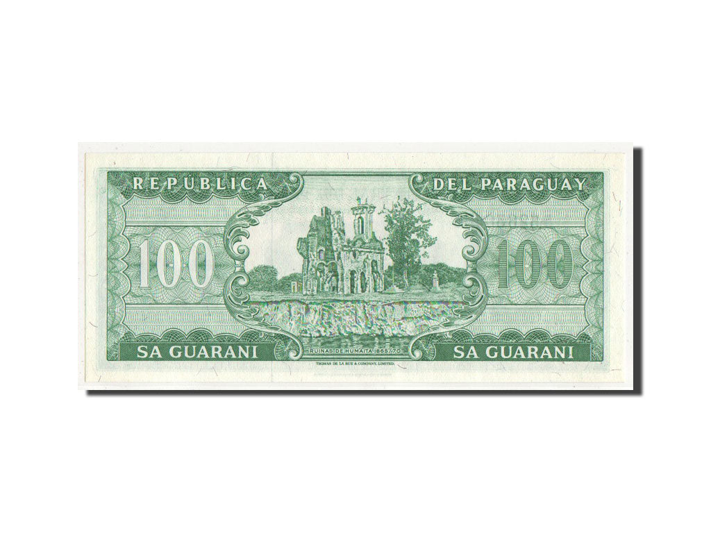 Banconote, Paraguay, 100 Guaranies, 1952, SPL+