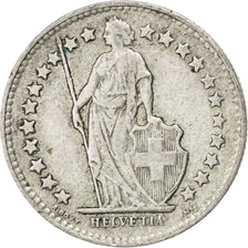 Coin, Switzerland, 1/2 Franc, 1944, Bern, EF(40-45), Silver, KM:23