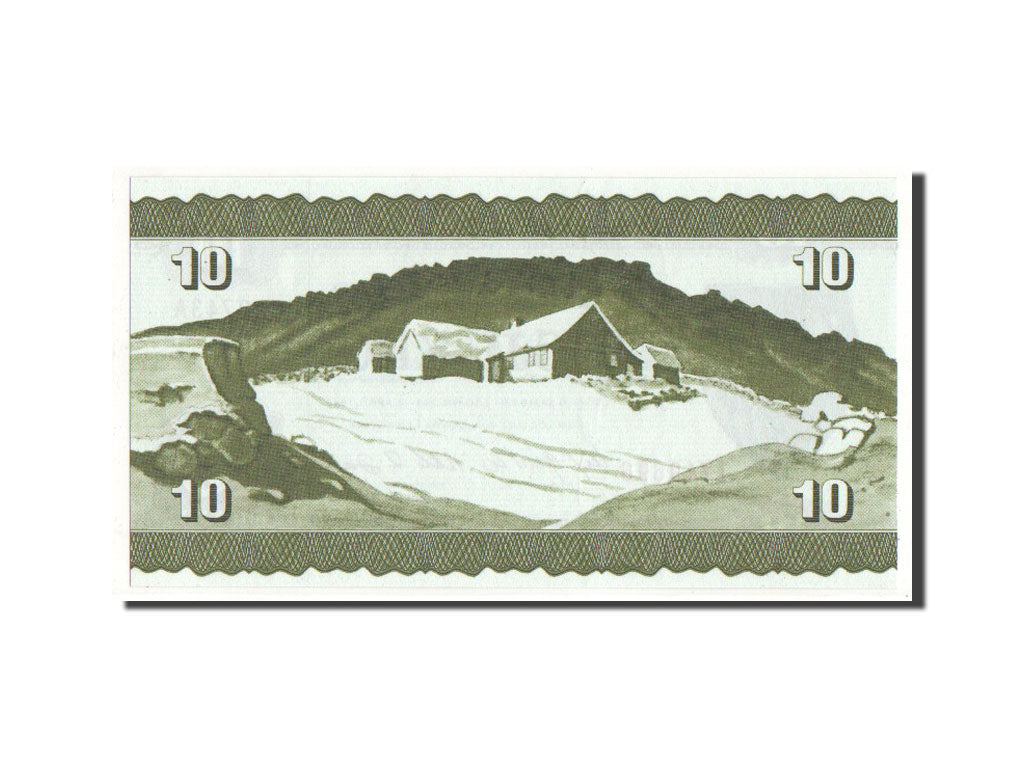 Iles Féroé, 10 Kronur type 1978-86, Pick 16a