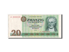 Germany - Democratic Republic, 20 Mark, 1975, KM #29b, AU(55-58), JL0688245
