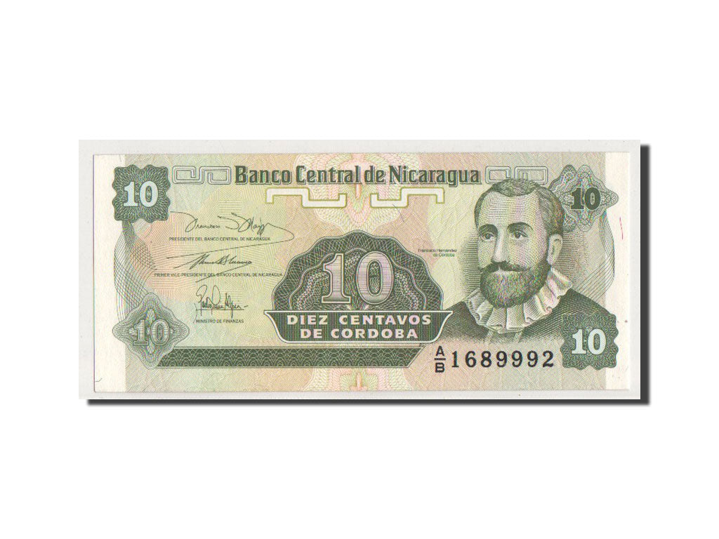 Banknote, Nicaragua, 10 Centavos, UNC(63)