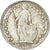 Coin, Switzerland, 1/2 Franc, 1952, Bern, MS(63), Silver, KM:23