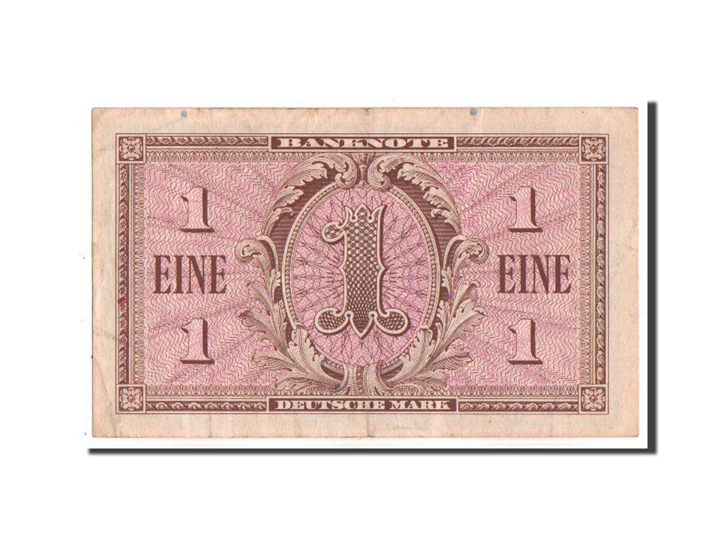 Banknote, GERMANY - FEDERAL REPUBLIC, 1 Deutsche Mark, 1948, AU(50-53)