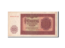 Billete, 50 Deutsche Mark, 1955, República Democrática Alemana, MBC