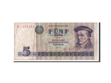 Germany - Democratic Republic, 5 Mark, 1975, KM #27a, EF(40-45), MI874383