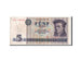 Biljet, Duitse Democratische Republiek, 5 Mark, 1975, TTB