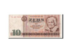 Biljet, Duitse Democratische Republiek, 10 Mark, 1971, TTB