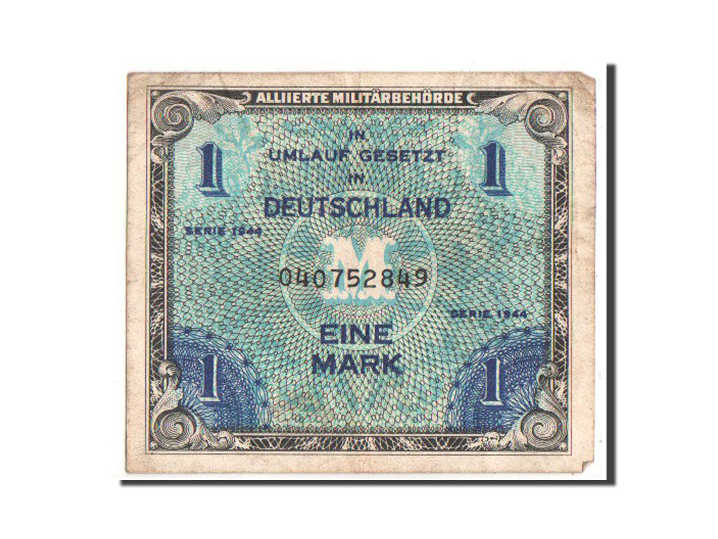 Banknote, Germany, 1 Mark, 1944, VF(30-35)