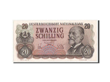 Austria, 20 Schilling, 1956, KM #136a, UNC(64), AM766374