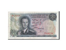 Luxembourg, 20 Francs, 1966, KM #54a, VF(30-35), F636726