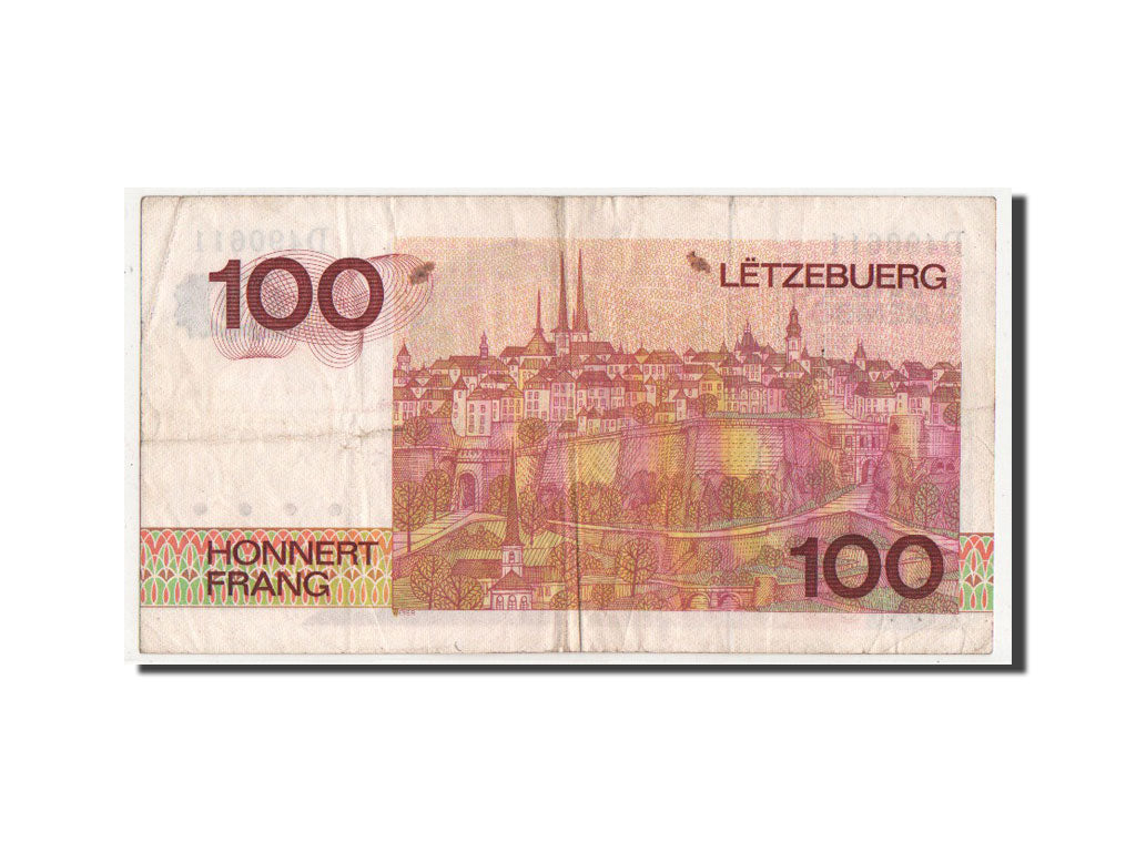 Luxembourg, 100 Francs, 1980, KM #57a, VF(30-35), D490611