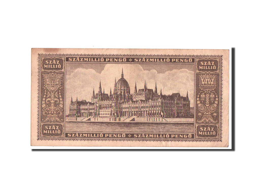 Banknote, Hungary, 100,000,000 Pengö, 1946, EF(40-45)