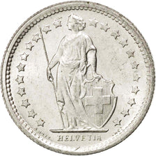 Coin, Switzerland, 1/2 Franc, 1967, Bern, MS(63), Silver, KM:23