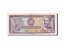 Peru, 200 Soles de Oro, 1974, KM #103b, AU(55-58), Q31691582