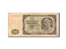 Poland, 50 Zlotych, 1948, KM #138, VF(30-35), EA4255045