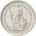 Coin, Switzerland, 1/2 Franc, 1969, Bern, MS(63), Copper-nickel, KM:23a.1