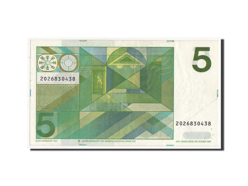 Billete, 5 Gulden, 1973, Países Bajos, EBC+