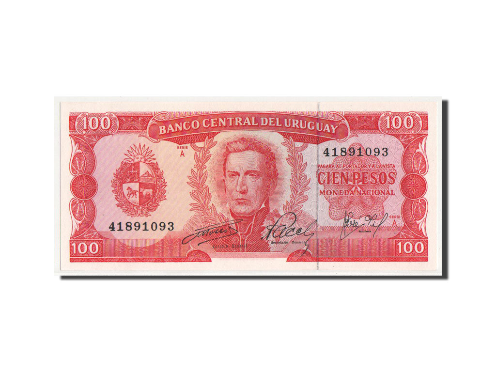 Banknote, Uruguay, 100 Pesos, UNC(65-70)