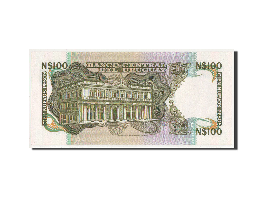 Banknote, Uruguay, 100 Nuevos Pesos, UNC(65-70)
