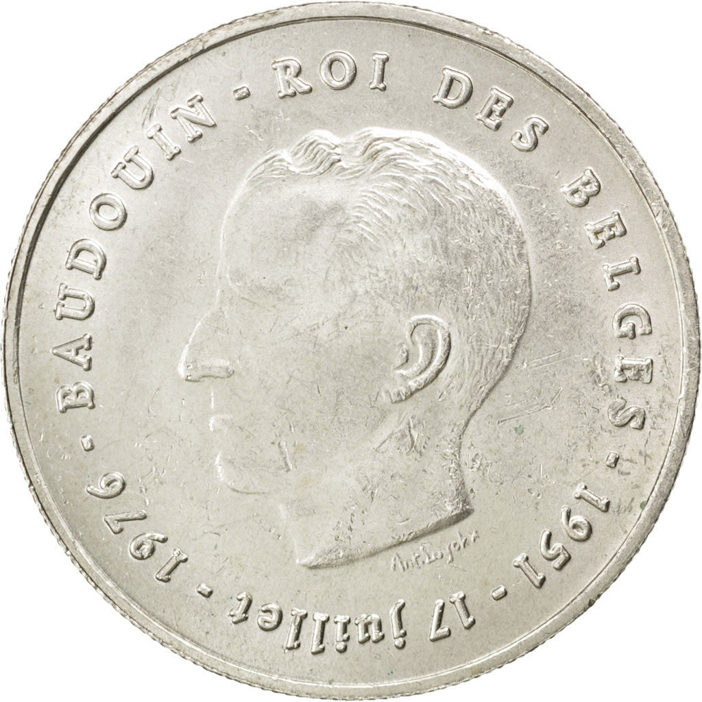 Coin, Belgium, 250 Francs, 250 Frank, 1976, AU(55-58), Silver, KM:157.1