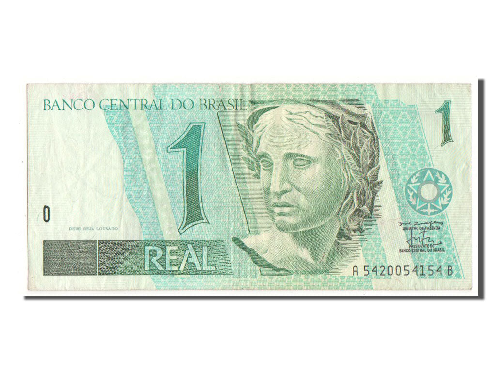 Brazil, 1 Real, KM #243Ab, EF(40-45), A5420054154B
