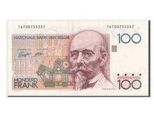 Billete, 100 Francs, Bélgica, EBC