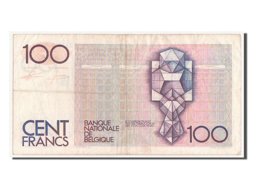 Biljet, België, 100 Francs, TTB