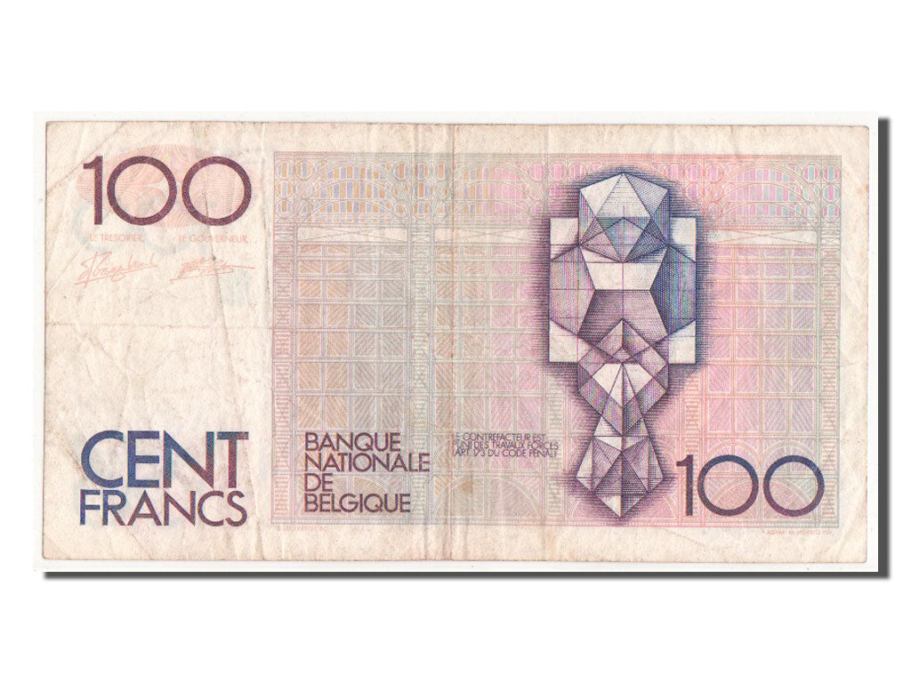 Belgium, 100 Francs, KM #142a, VF(20-25), 12217973557