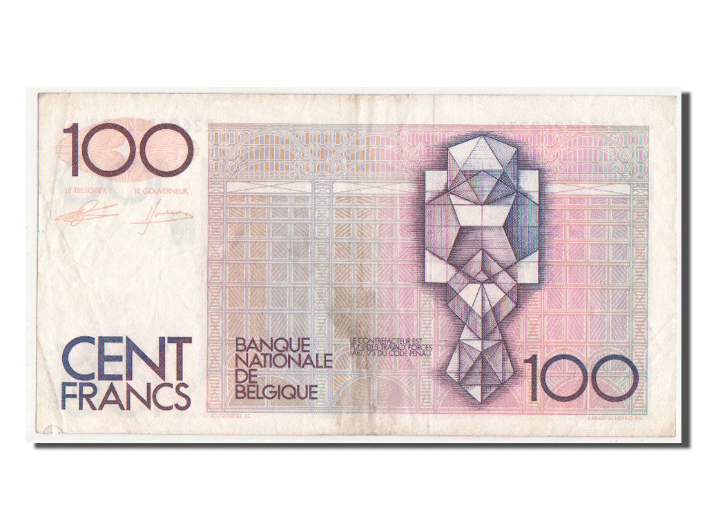 Banknote, Belgium, 100 Francs, EF(40-45)