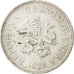 CZECHOSLOVAKIA, 5 Korun, 1928, KM #11, EF(40-45), Silver, 27, 7.07